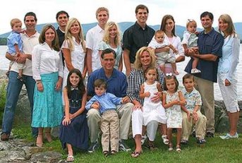 Romney Family Photo