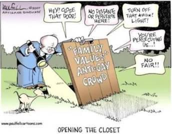 Opening the closet